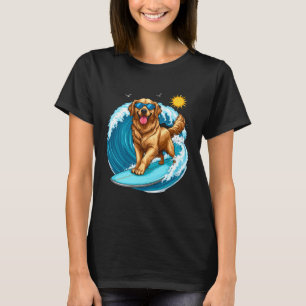 Camiseta Técnico Veterinário de Golden Retriever Treinador 