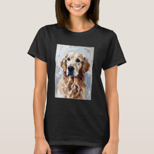 Camiseta Técnico Veterinário de Golden Retriever Treinador
