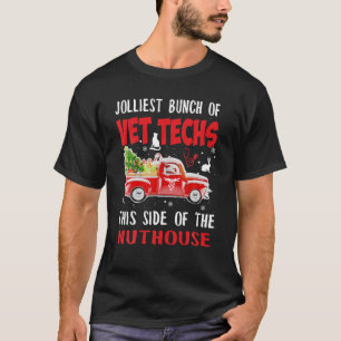 Camiseta Técnico Veterinário Gift Jolliest Bunch De Vet T