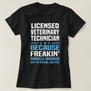 Camiseta Técnico Veterinário Licenciado