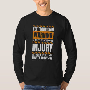 Camiseta Técnico Veterinário para Veterinários Veterinário