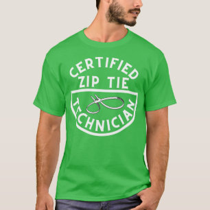 Camiseta Técnico Zip Tie certificado 6
