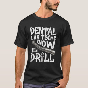 Camiseta Técnicos De Laboratório Dental Conhecem O Cirurgiã
