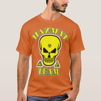 Camiseta Técnicos de Material Perigoso para Equipe de Risco
