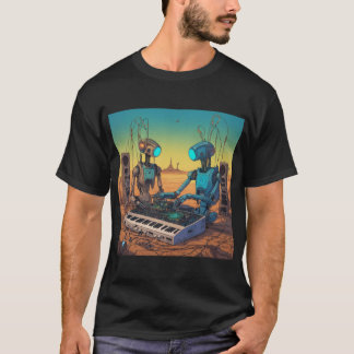 Camiseta Tecno Droids inspirados em Moebius desencadeiam a 