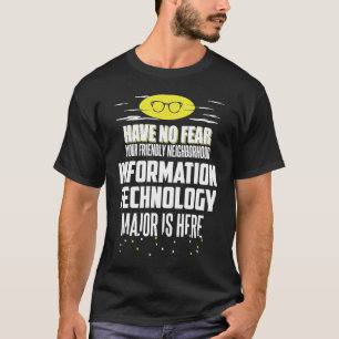 Camiseta Tecnologia da informação importante não tem medo