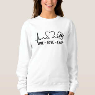 Camiseta Tecnologia de Enfermeira Tecnológica Live Love Xra