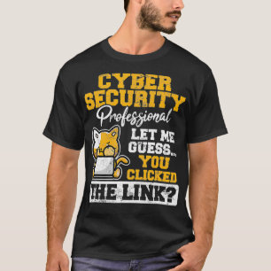 Camiseta Tecnologia de informações de segurança cibernética