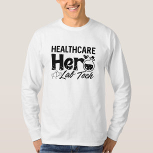 Camiseta Tecnologia de laboratório de saúde Hero Lab Tech