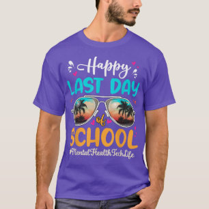Camiseta Tecnologia de Saúde Mental Feliz Dia Passado da Es