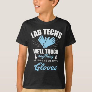 Camiseta Tecnologia engraçada do laboratório da semana do