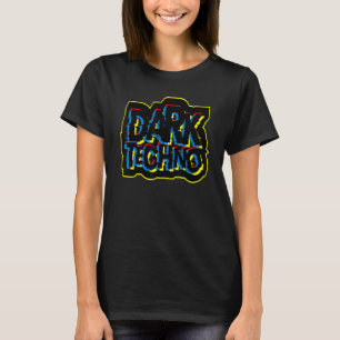 Camiseta Tecnologia Escura Brilhante Tecnologia de Duro Esc