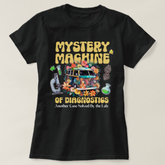 Camiseta Tecnologia Floral Microbiology Medical Humor Scien