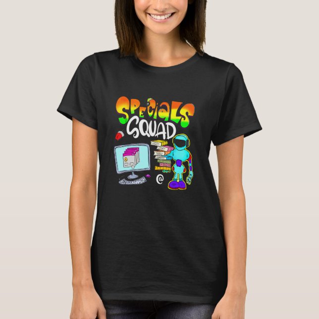 Camiseta Tecnologia Fofa Professor de Computador Volta às A (Frente)