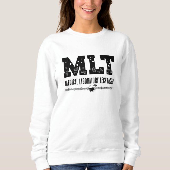 Camiseta Tecnologia MLT Medical Laboratory Science Lab Tech (Frente)