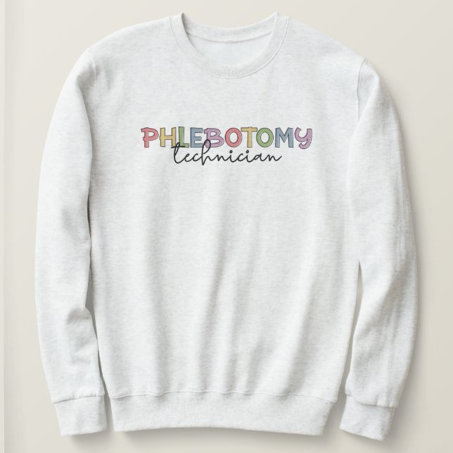 Camiseta Tecnologia Phlebotomy PBT Phlebotomy Tech (Frente do Design)