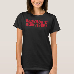 Camiseta Tecnologia Radiológica do excelente Traje X-Ray Te