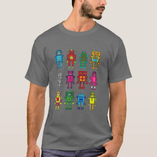 Camiseta Tecnologia Robot Funny Robot