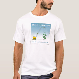 Camiseta Tecnologia verde