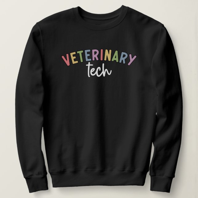 Camiseta Tecnologia Veterinária | Vet Technician (Frente do Design)