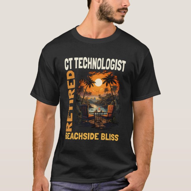 Camiseta Tecnólogo Ct aposentado - Reforma Engraçada (Frente)