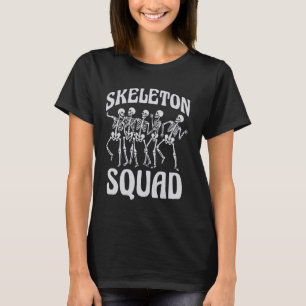 Camiseta Tecnólogo radiológico técnico de esqueleto quadrad