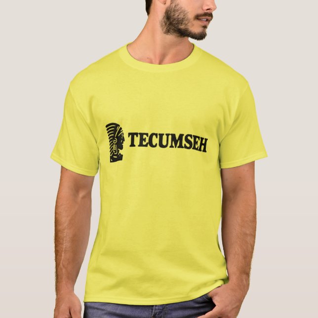 Camiseta Tecumseh_Indian_Logo_BW (Frente)
