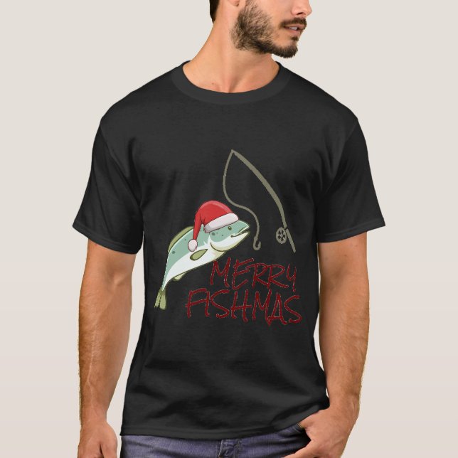 Camiseta Ted foi pescar Natal (Frente)