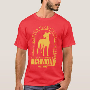 Camiseta Ted Lasso   AFC Richmond Logotipo Dourado