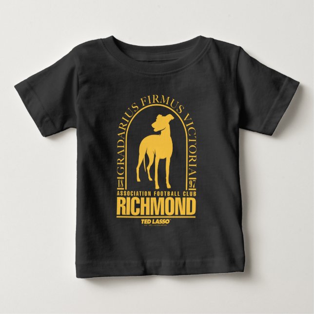 Camiseta Ted Lasso | AFC Richmond Logotipo Dourado (Frente)