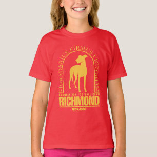 Camiseta Ted Lasso AFC Richmond Logotipo Dourado