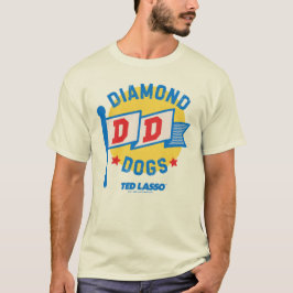 Camiseta Ted Lasso | Gráfico da Pensão de Cães Diamantes