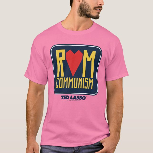 Camiseta Ted Lasso | Rom Comunismo Gráfico (Frente)