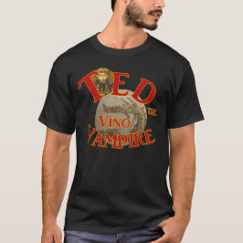 Camiseta Ted o Bar do Tiki Pagão do Vampiro do Vinho Ted