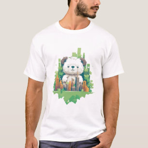 Camiseta Teddy Bear Animal Beauty Nature Wildlife Discovery