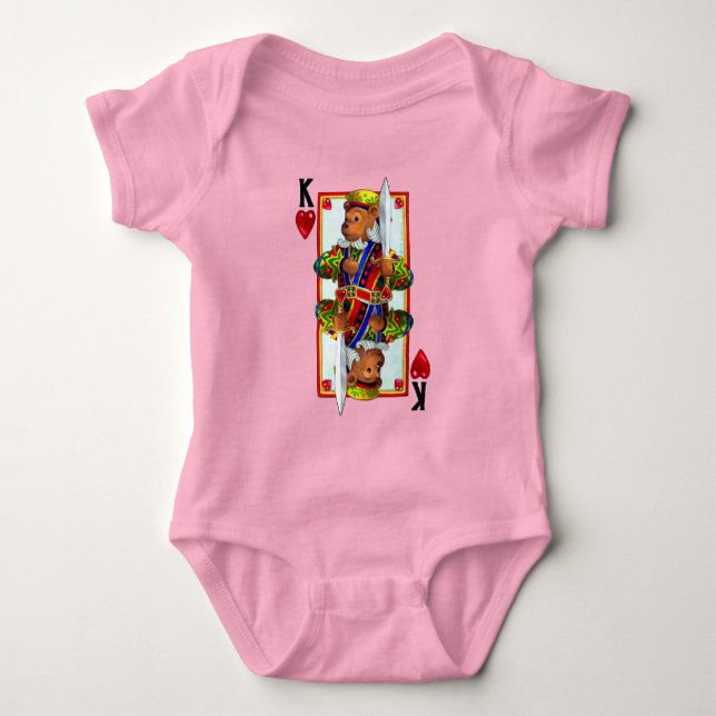 Camiseta Teddy Bear King of Hearts (Frente)
