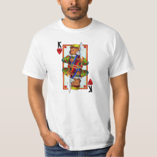 Camiseta Teddy Bear King of Hearts