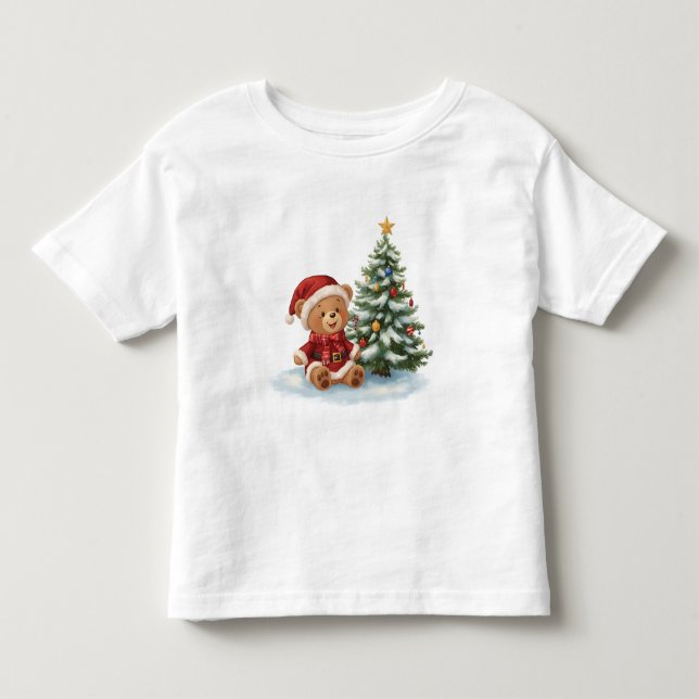 Camiseta Teddy Bear Natal (Frente)