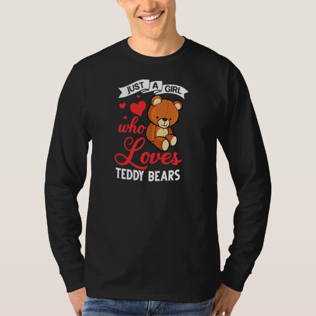 Camiseta Teddy Bear Plush Animal Stuffed Giant (Frente)