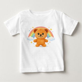 Camiseta Teddy Bear&Rainbow★