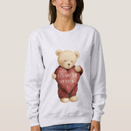 Camiseta Teddy Bear Red Heart
