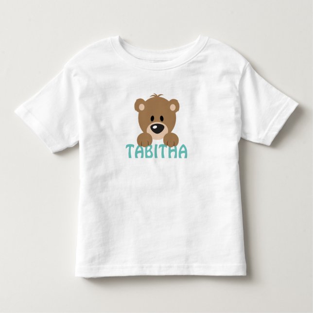 Camiseta Teddy Bear Toddler Tee (Frente)