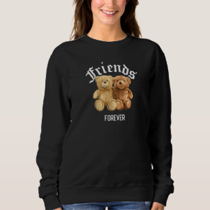 Camiseta Teddy Bears Melhores Amigos para sempre Gráfico Le