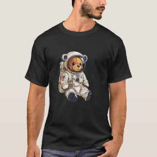 Camiseta Teddy Espacial Legal com Farda de Astronauta Fanta