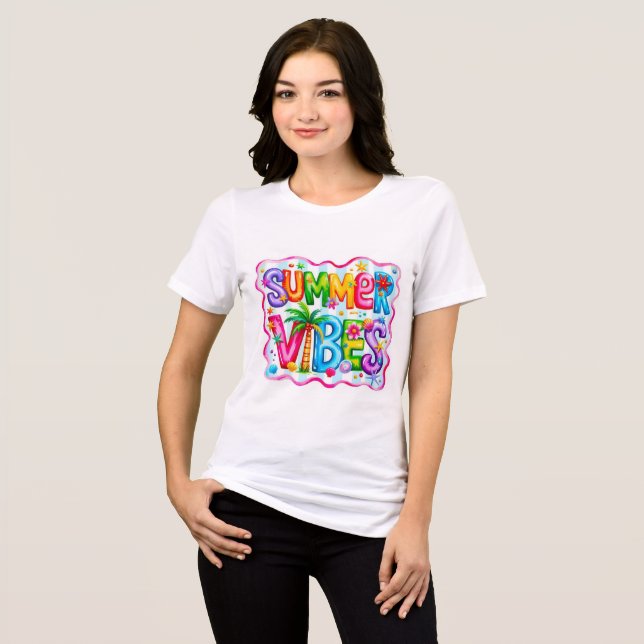 Camiseta Teddy fofo de verão  (Frente Completa)
