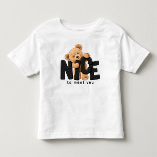 Camiseta Teddy “Prazer em Conhecê-lo”