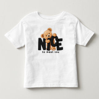 Camiseta Teddy “Prazer em Conhecê-lo”