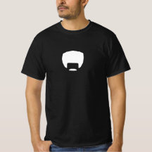 Tee Afro-Stache Preto