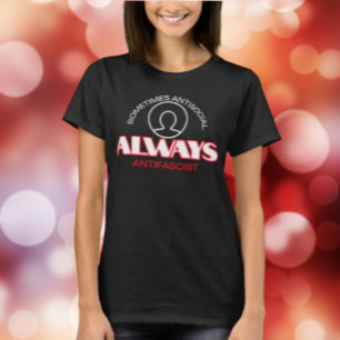 Camiseta Tee Antifascista Orgulhosa