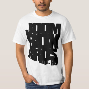 Camiseta Tee Arizona de hip hop (fino)
